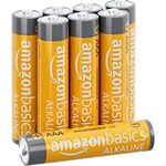 Amazon Basics AAA-Alkalibatterien, leistungsstark, 1,5 V, 8 Stück (Aussehen kann variieren)