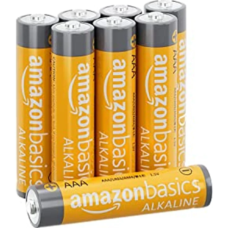Amazon Basics AAA-Alkalibatterien, leistungsstark, 1,5 V, 8 Stück (Aussehen kann variieren) – Bild 1