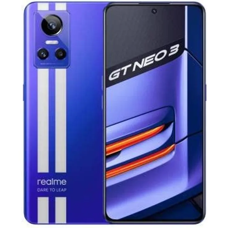 realme GT Neo 3 5G 150W 12GB/256GB Blue EU, 1