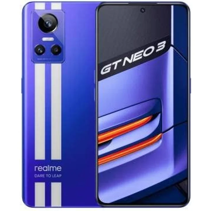 realme GT Neo 3 5G 150W 12GB/256GB Blue EU, 1 – Bild 1