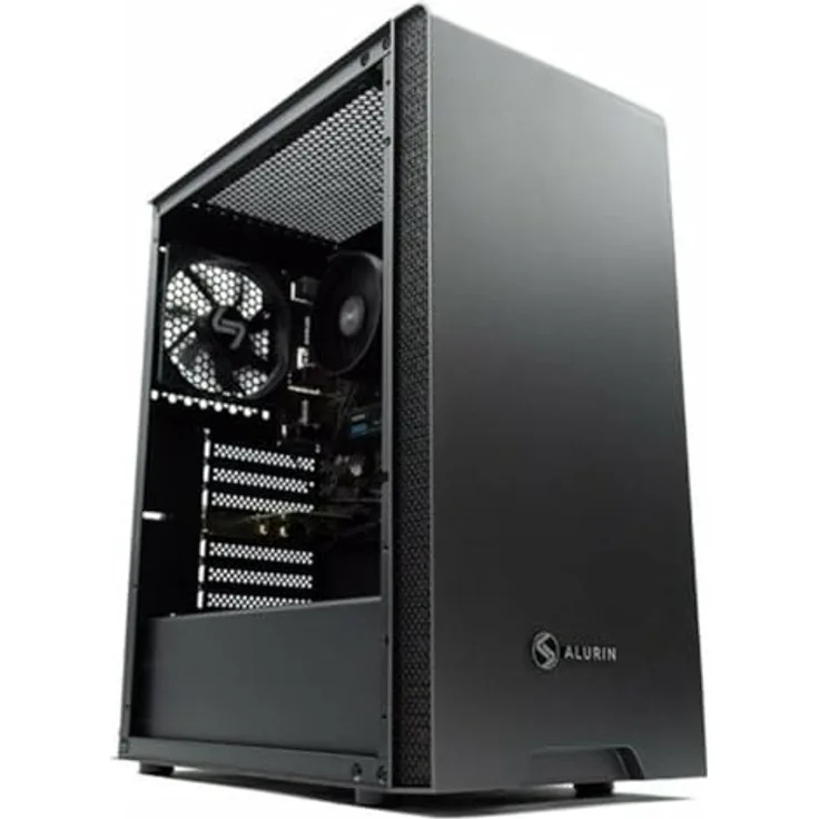PcCom Work Intel Core i5-12400, Desktop-PC mit 16 GB RAM und 500 GB SSD, ideal für Büro und moderates Gaming