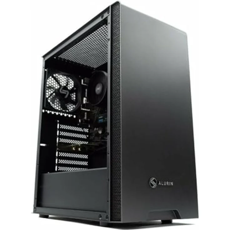 PcCom Work Intel Core i5-12400, Desktop-PC mit 16 GB RAM und 500 GB SSD, ideal für Büro und moderates Gaming – Bild 1