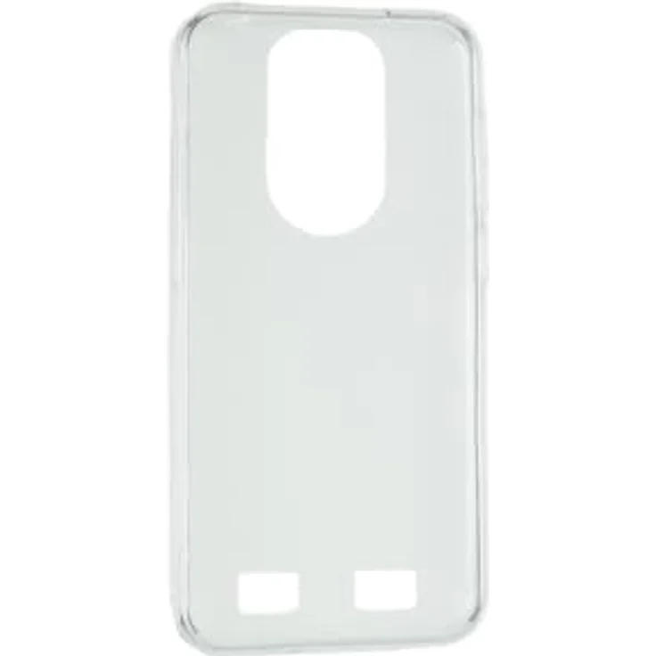 caseroxx Handy Cover für PEAQ PSP 500, TPU-Hülle, flexibel & stoßfest, weiß-transparent – Bild 4