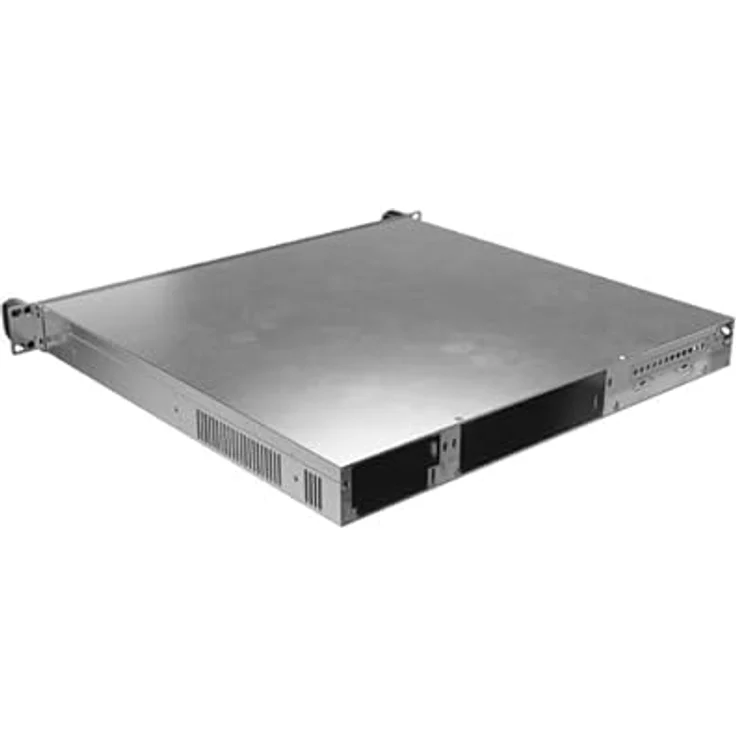 Lanberg SC01-4201-10B, 19" Rackmount Server Gehäuse für ATX/Micro-ATX/Mini-ITX mit 2 Laufwerksschächten, 4 PWM-Lüftern und 1,0 mm dickem Stahlgehäuse – Bild 4