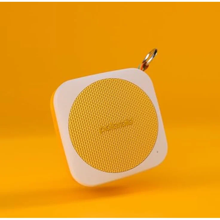 Polaroid P1 Music Player (Yellow) - Super Portable Wireless Bluetooth Speaker Rechargeable with IPX5 Waterproof and Dual Stereo Pairing – Bild 5