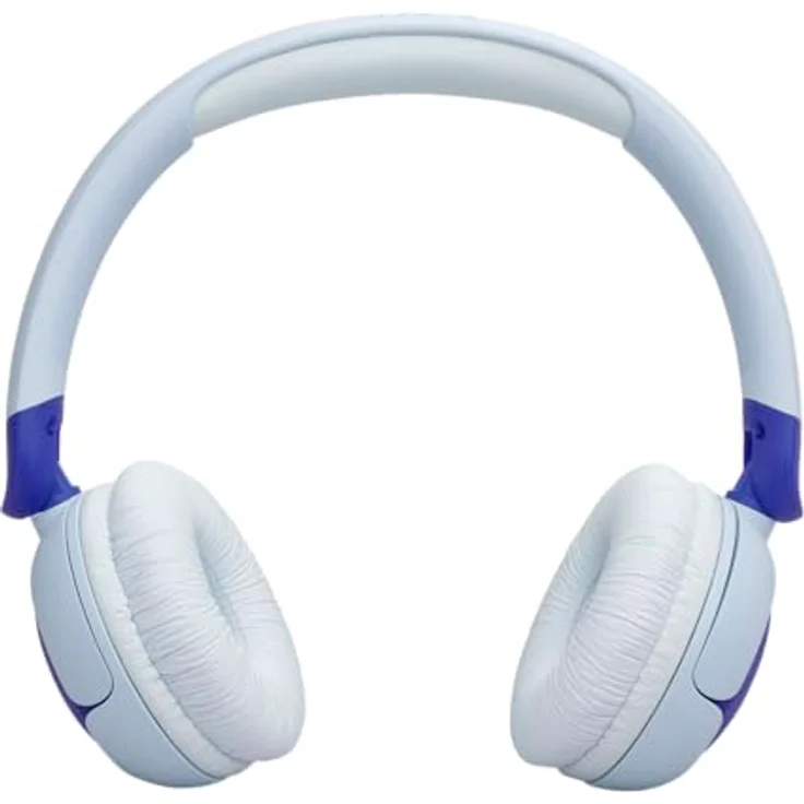 JBL Junior 320 BT, Kabellose On-Ear Bluetooth-Kopfhörer für Kinder, 50 h Wiedergabe, Safe Sound, geringer Lautstärke, Blau – Bild 5
