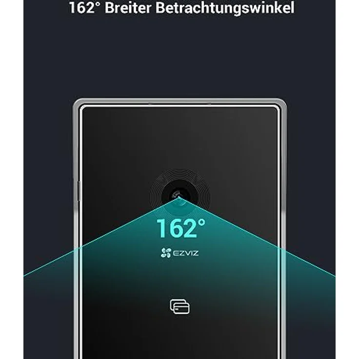 EZVIZ HP7 2 Entry Kit, Video-Türsprechanlage mit 7" Touchscreen, 2K und 2 Klingeltastern, kabelgebunden – Bild 9