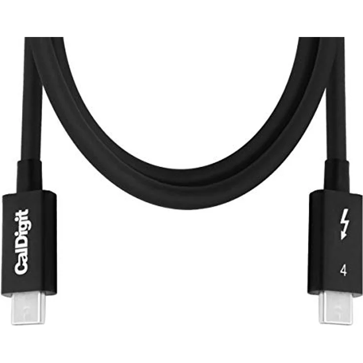 CalDigit USB C — USB C Kabel, 2 m, USB 4.0, 100 W, Thunderbolt 4 kompatibel – Bild 2