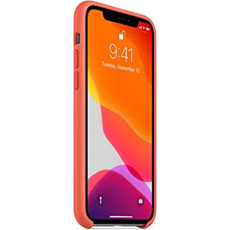 Apple Silikon Case (für iPhone 11 Pro) - Clementine (Orange) – Bild 3