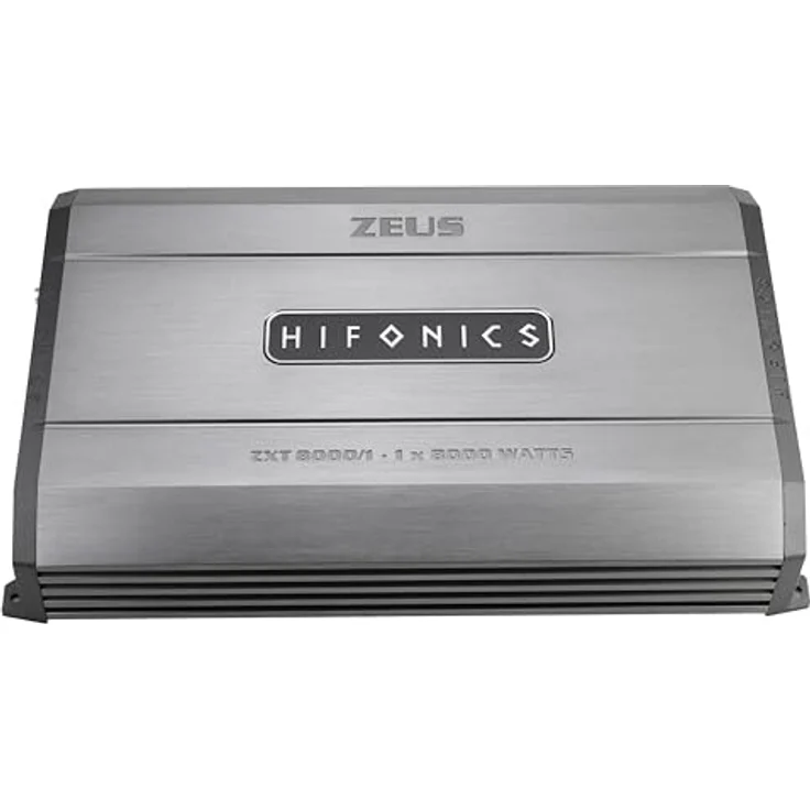 Hifonics Hifonics Zeus Extreme Digital Monoblock ZXT8000/1 Verstärker, Ultra Class D Technik, 8000 W RMS, Aluminium Kühlkörper – Bild 5