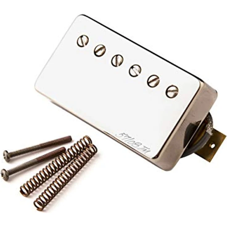 PRS 57/08 Bass Pickup, E-Gitarrentonabnehmer für Halsposition, Alnico Magnet, 3-adrig mit Abschirmung, Nickel Cover – Bild 2
