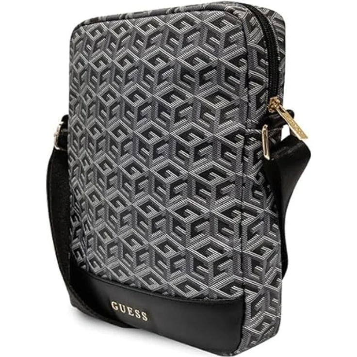 CG MOBILE Guess Tasche GUTB10HGCFSEK 10" Schwarz GCube Stripe Tablet Bag, Kunstleder, Innenmaterial: Polyester/Nylon, 27 x 20 x 5 cm – Bild 4