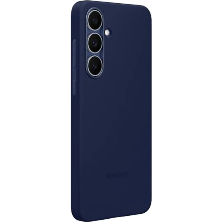 Samsung Silicone Case für Galaxy S25 FE, Smartphone Hülle mit weicher Textur, Blau – Bild 3