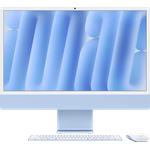 Apple iMac 24" (2024), MWUF3D/A, Apple M4 8-Core GPU, 16 GB RAM, 256 SSD, Blau