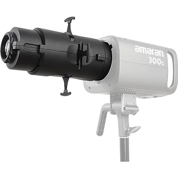 Amaran Spotlight SE (36° Lens Kit), Präzisions-Projektionslinse für Bowens-Mount mit gleichmäßiger Lichtverteilung und 15 Gobo-Einsätzen
