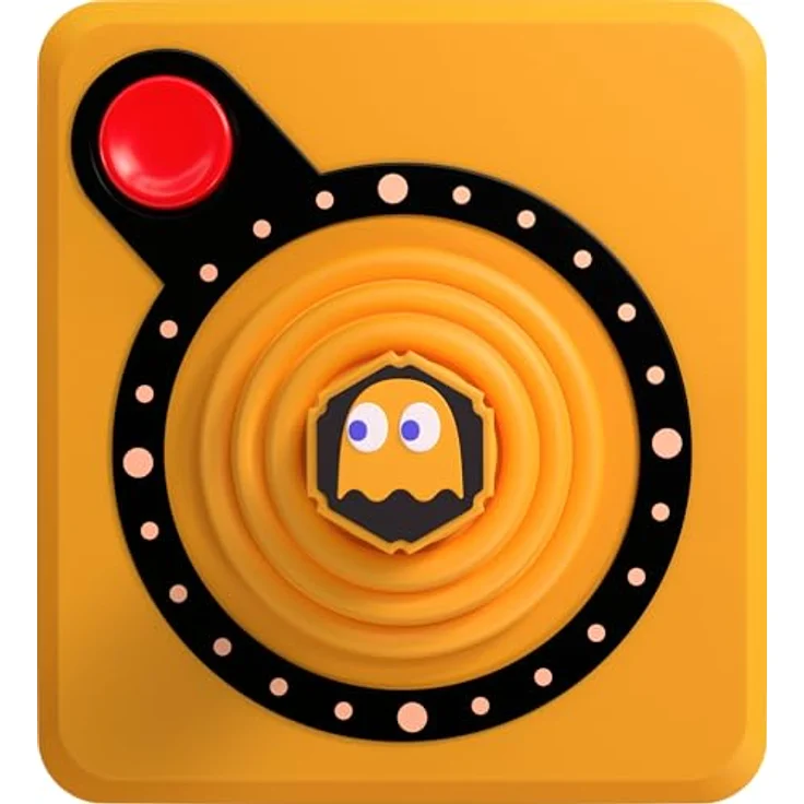 Plaion CX40+ Pac-Man Edition, Gaming Controller im legendären Pac-Man-Design, kabellos, Orange – Bild 4
