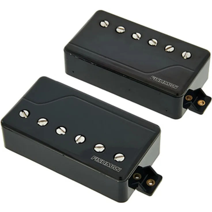 Fishman Fluence Devin Townsend Set, Aktives Multi-Voice Humbucker Tonabnehmer Set für E-Gitarre, Schwarz