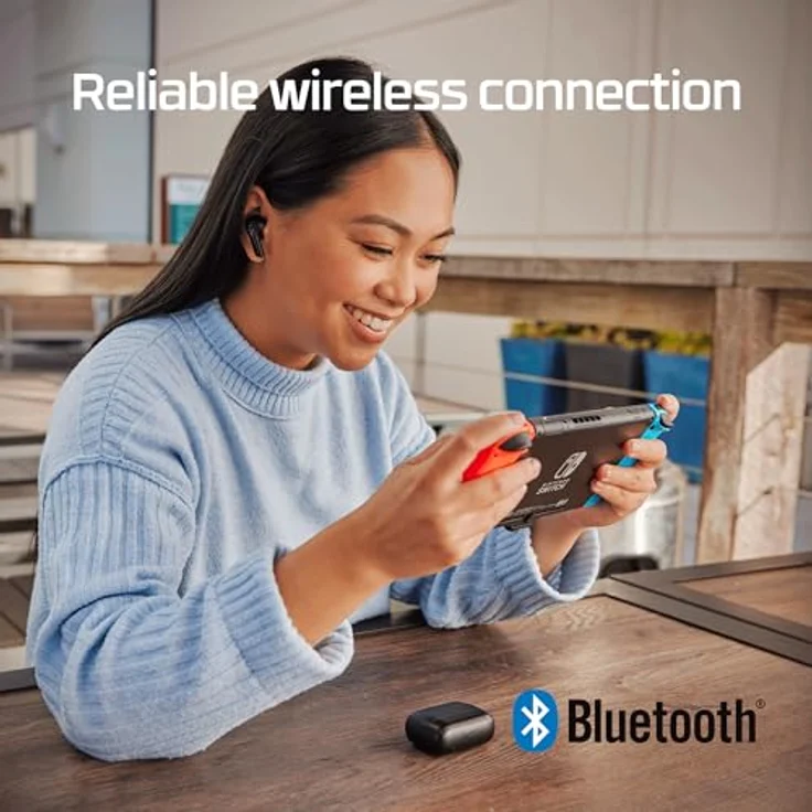 HyperX Cloud MIX Buds 2, Headset mit hybrider aktiver Geräuschunterdrückung und 26 Stunden Akkulaufzeit, Schwarz – Bild 3