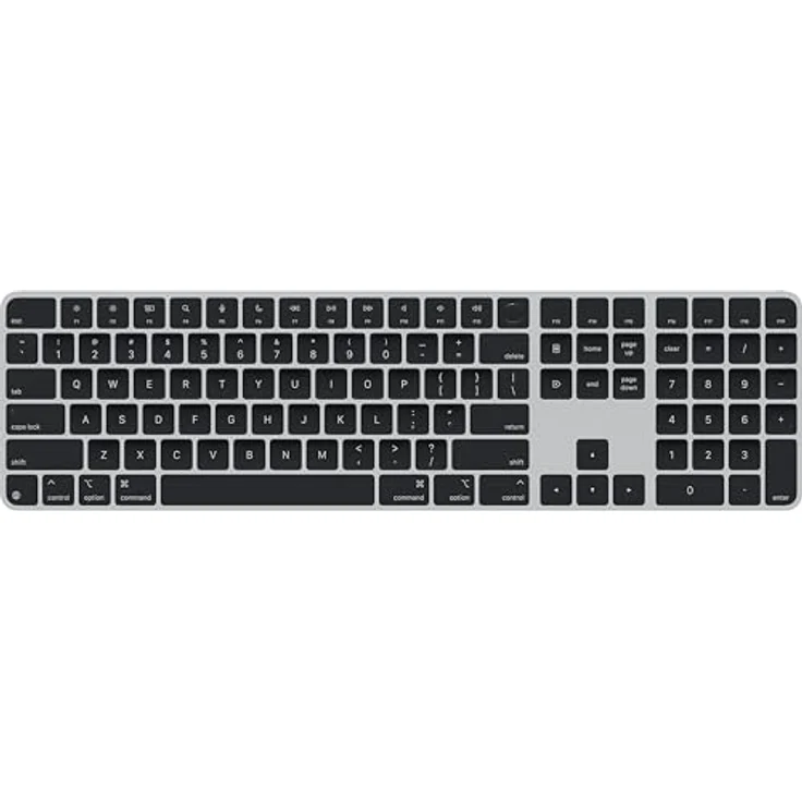 Apple Magic Keyboard with Touch Id and Numeric Keypad - Tastatur - QWERTY - kabellos, wieder aufladbar, mit erweitertem Layout – Bild 2