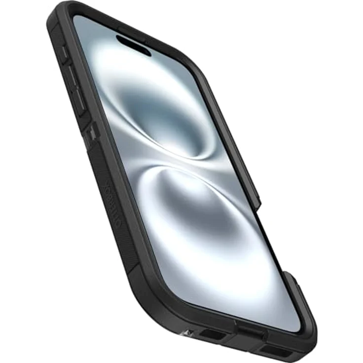 OtterBox Defender Series XT MagSafe Hülle für iPhone 16 Plus, stoßfest, Ultra-robust, Transparent/Schwarz, Kompatibel mit MagSafe – Bild 3