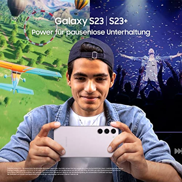 Samsung Galaxy S23+ Android Smartphone, 512GB, 4.700mAh Akku, Smartphone ohne Vertrag Phantom Black inkl. 36 Monate Herstellergarantie  – Bild 5