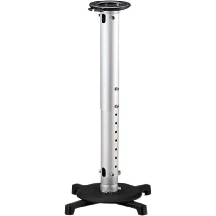 Aavara 902982 Beamer Halterung, höhenverstellbar von 403 mm bis 577 mm, 360° drehbar, schwarz