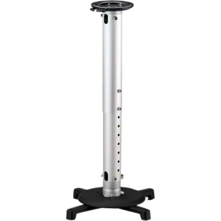 Aavara 902982 Beamer Halterung, höhenverstellbar von 403 mm bis 577 mm, 360° drehbar, schwarz