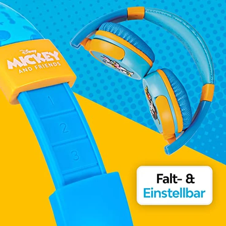 Pebble Mickey and Friends (7", 16 GB, Blue), Tablet, Blau - Disney Bundle mit Kopfhörern, Gamestore Junior Zugang und Schutzhülle – Bild 9
