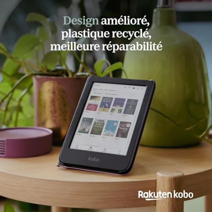 Kobo Clara Colour | Colour eReader | 6" Glare-Free Colour E Ink Kaleido™ 3 Display | Dark Mode Option | Wasserdicht | Audiobooks | 16GB Speicher | Schwarz – Bild 5