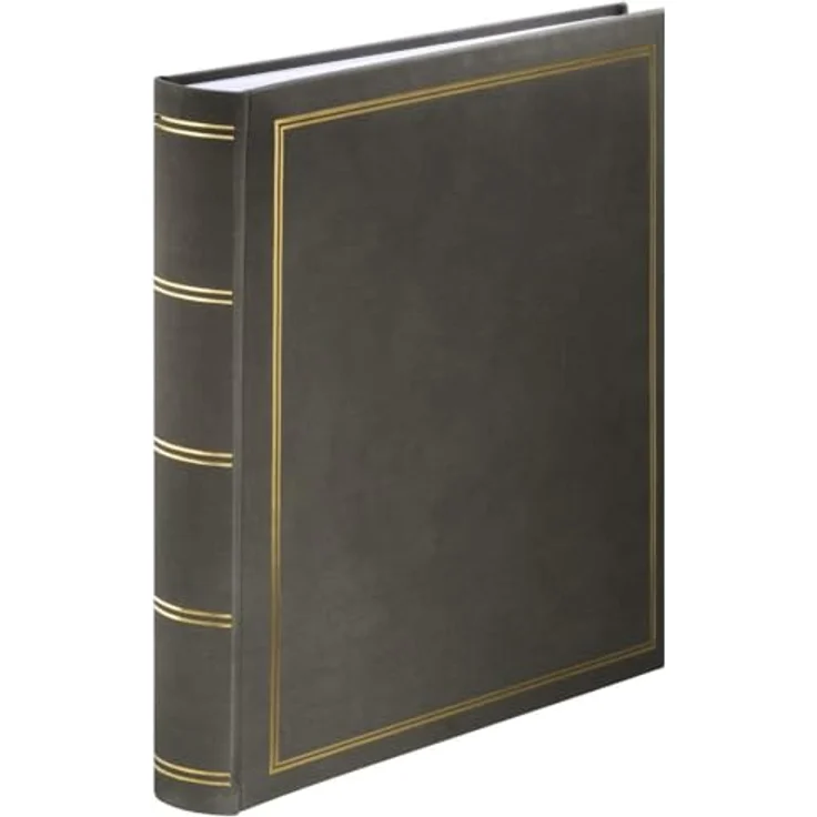 Hama Super-Jumbo-Album London, 34x35 cm, 80 weiße Seiten, Grau – Bild 2