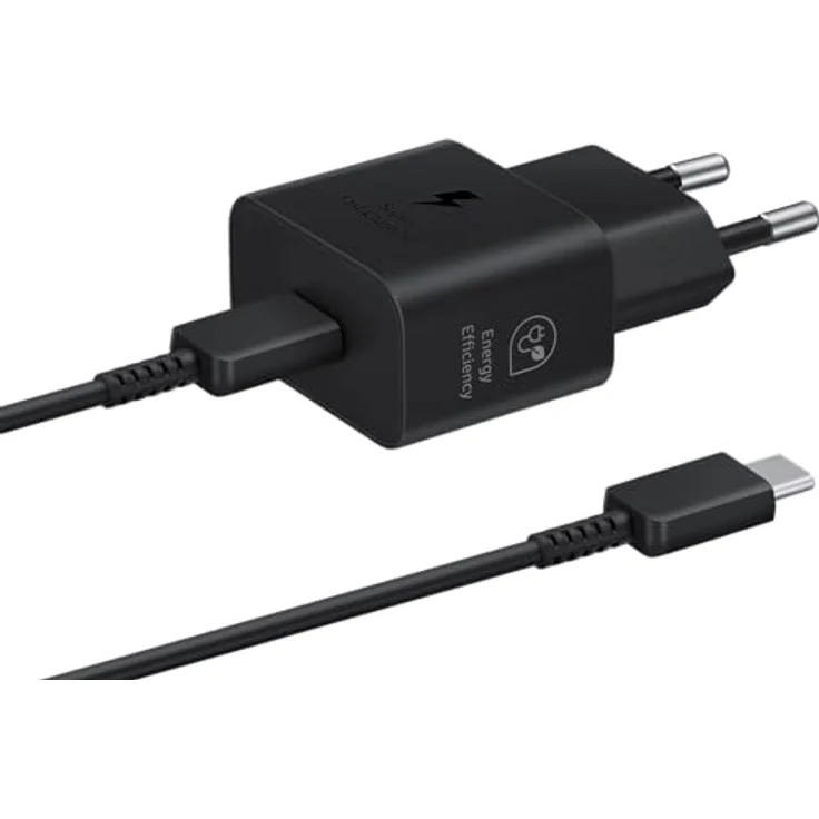 Samsung Schnellladeadapter (USB Type-C, 25 Watt) mit Datenkabel EP-T2510X – Bild 1