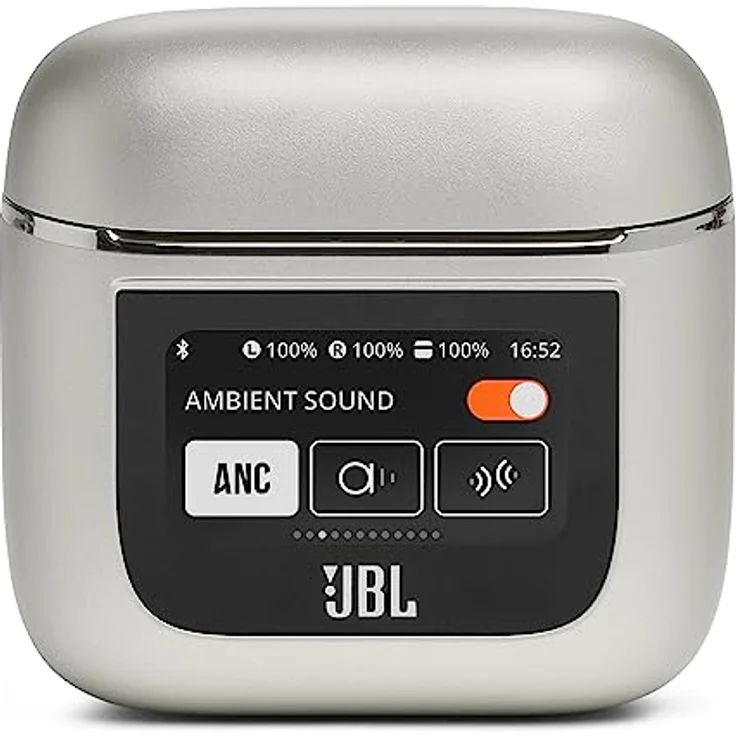 JBL Tour Pro 2 – True Wireless In-Ear Kopfhörer – Bluetooth Kopfhörer mit Active Noise Cancelling und Smart Ladecase in Champagner – Bis zu 40 Stunden Wiedergabezeit mit nur Einer Akkuladung – Bild 3