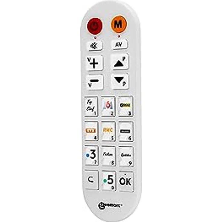Geemarc TV Photo100 - Programmierbare Universalfernbedienung mit personalisierbaren Fotospeichertasten – Bild 5