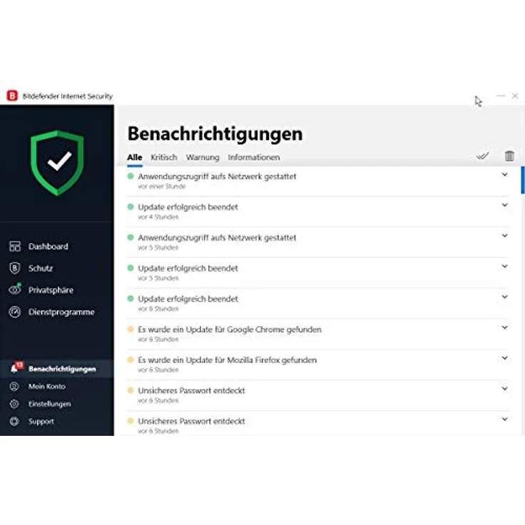 Bitdefender Internet Security 10 Geräte/18 Monate (Code in a Box) – Bild 5
