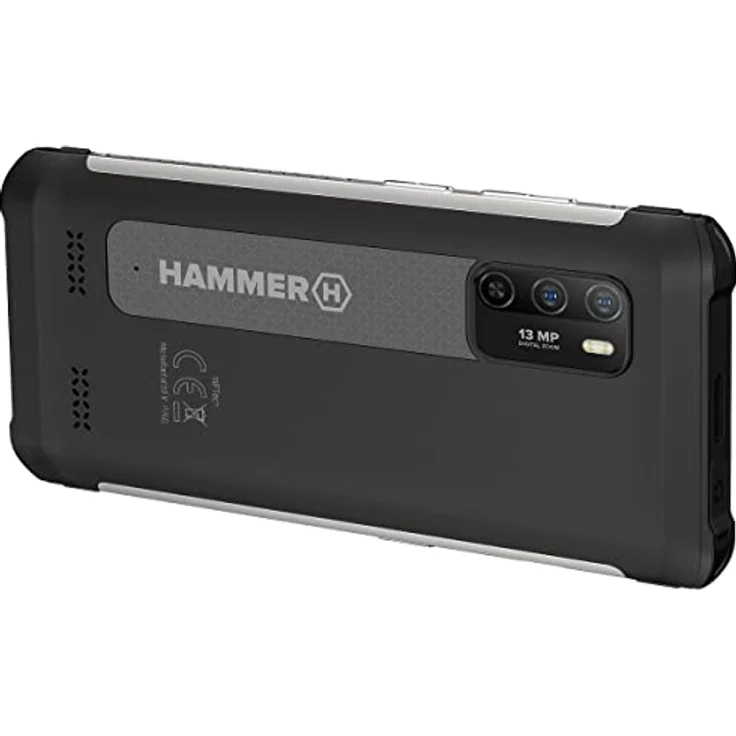 Hammer Iron 4 4G LTE (32 GB, Silber, 5.50", Single SIM, 13 Mpx, 4G), Smartphone, Grau – Bild 7