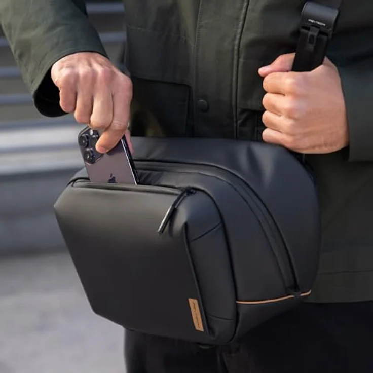 Pgytech OneGo Solo V2 (Obsidian) 6L Kameratasche, Schwarz – Bild 4