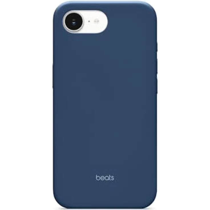 Beats iPhone 17e Case, MagSafe, dünnes Hardshell-Case mit matte Oberfläche und Mikrofaserfutter, Felsblau – Bild 1