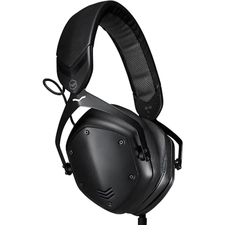 V-Moda M-10, Kompakter DJ-Kopfhörer mit Doppelmembrantreibern, hervorragender Isolation und zwei abnehmbaren Kabeln – Bild 1