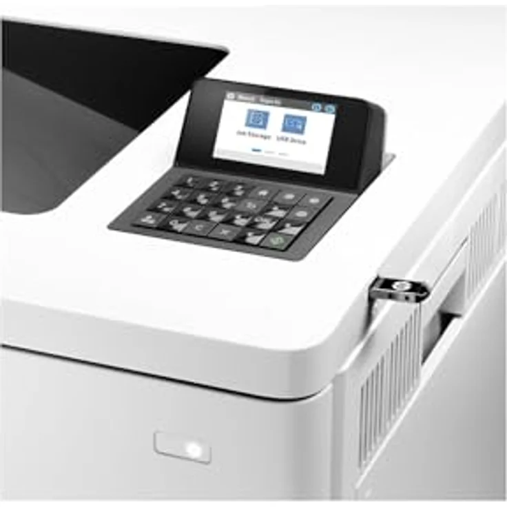 HP Color LaserJet Enterprise M554dn, Farbdrucker A4 mit 1200 x 1200 DPI und Duplexdruck – Bild 4