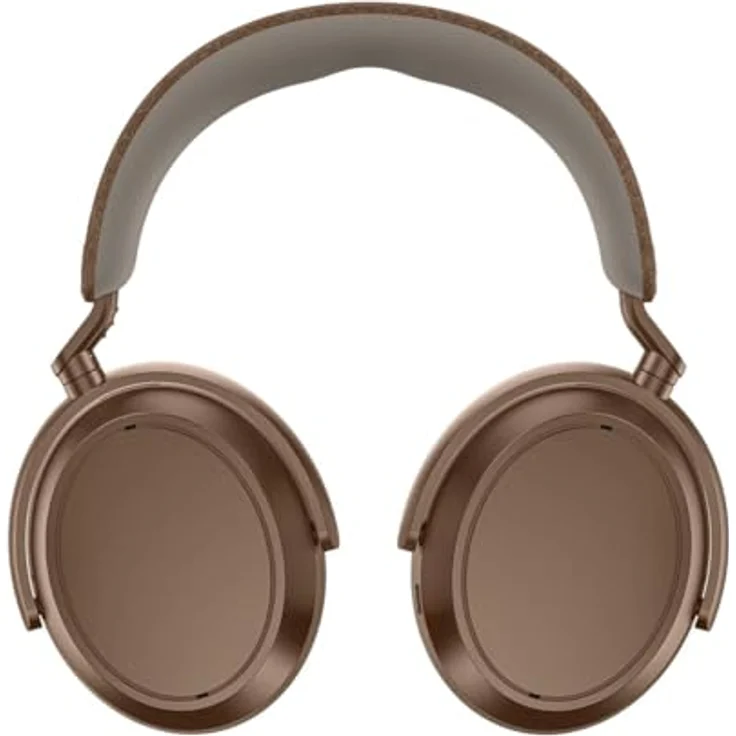 Sennheiser Momentum 4 Wireless Over Ear Kopfhörer mit Adaptive Noise Cancellation, 60 Stunden Akkulaufzeit, Braune Edition – Bild 3