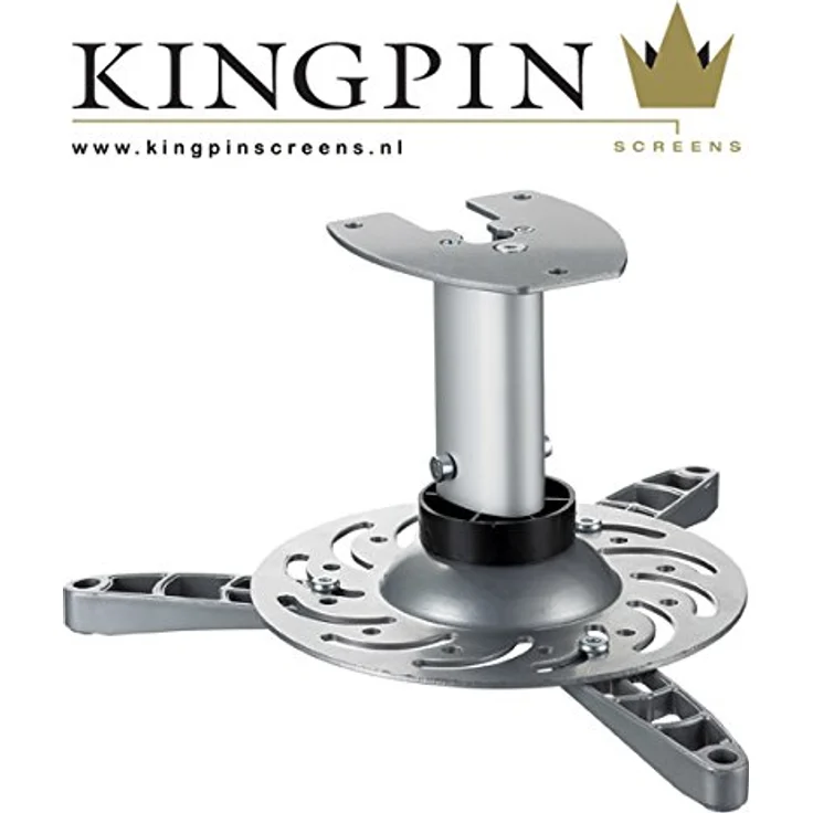 Kingpin Screens Vertical Projector Mount Silver – Projektor-Zubehör (1,3 kg, 15 kg, 243 x 216 x 95 mm) – Bild 2