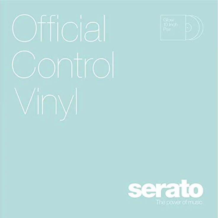Serato Control Vinyl, 25,4 cm, Standardfarben, leuchtet im Dunkeln, 2 Stück – Bild 4