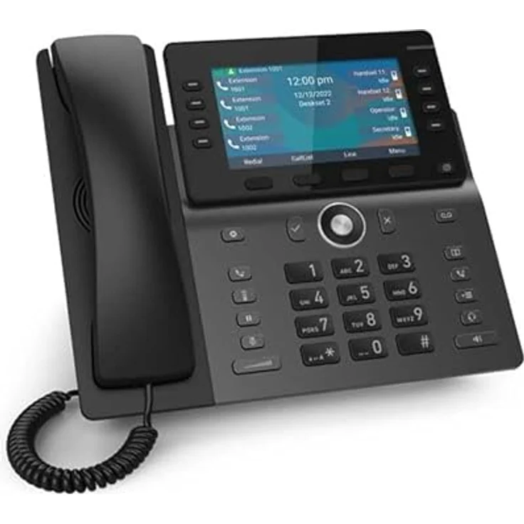 SNOM M58, Schnurloses DECT-Erweiterungstelefon mit Bluetooth, Rufnummernanzeige und beleuchteten Tasten – Bild 2