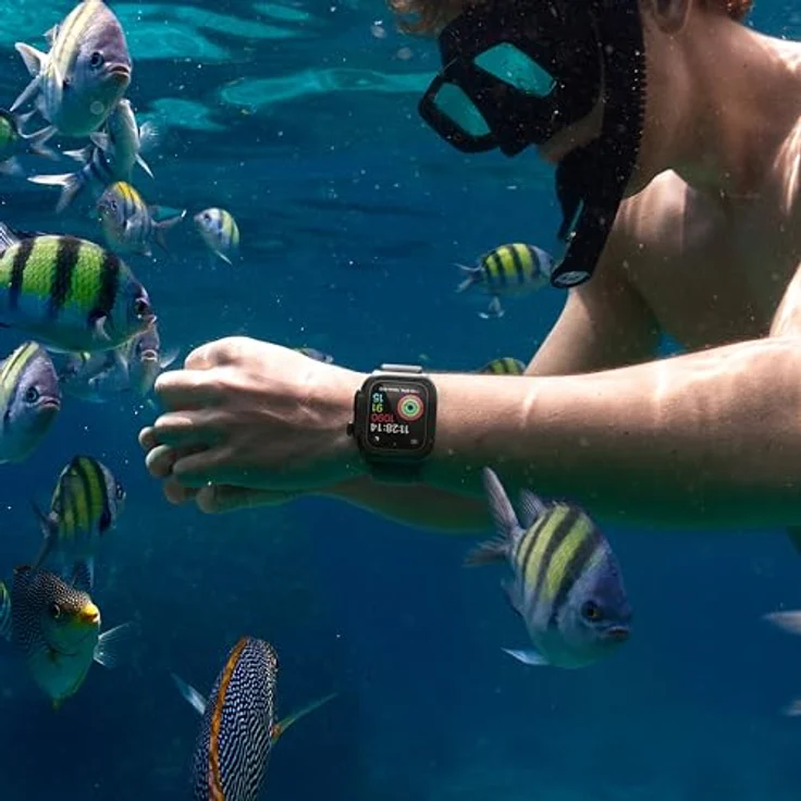 Catalyst wasserdichtes Case für Apple Watch 4, 5, 6 und SE (40mm), robust mit NATO Nylon Band und vollständiger Funktionalität – Bild 8