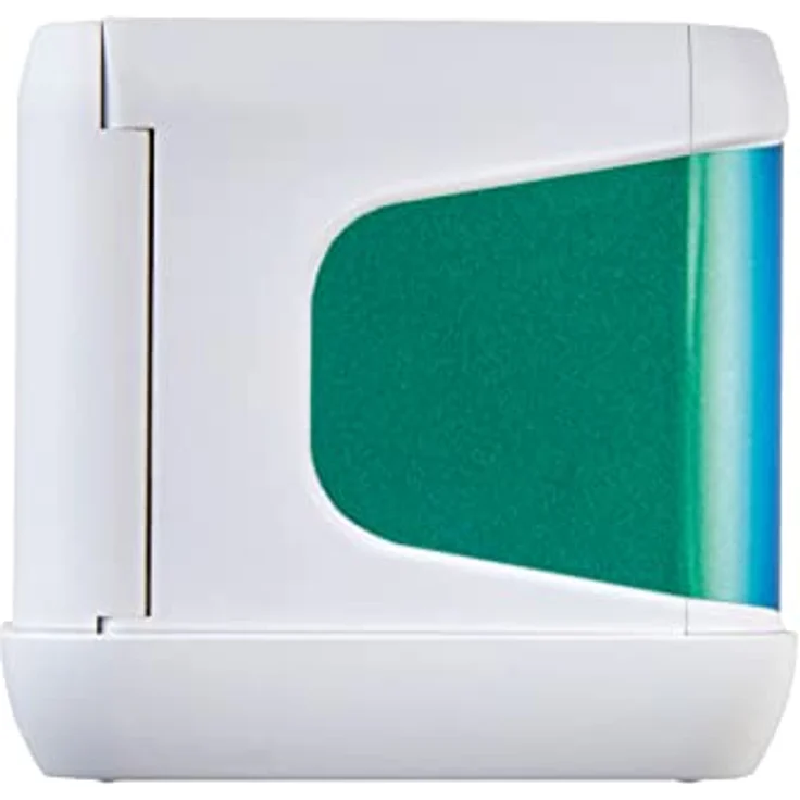 Colop e-Mark go, kompakter tragbarer Drucker, mobiles Beschriftungsgerät, vollfarbige Abdrucke auf saugenden Oberflächen, kostenlose App, weiß, 73,5 x 54,5 x 63,5 mm – Bild 5