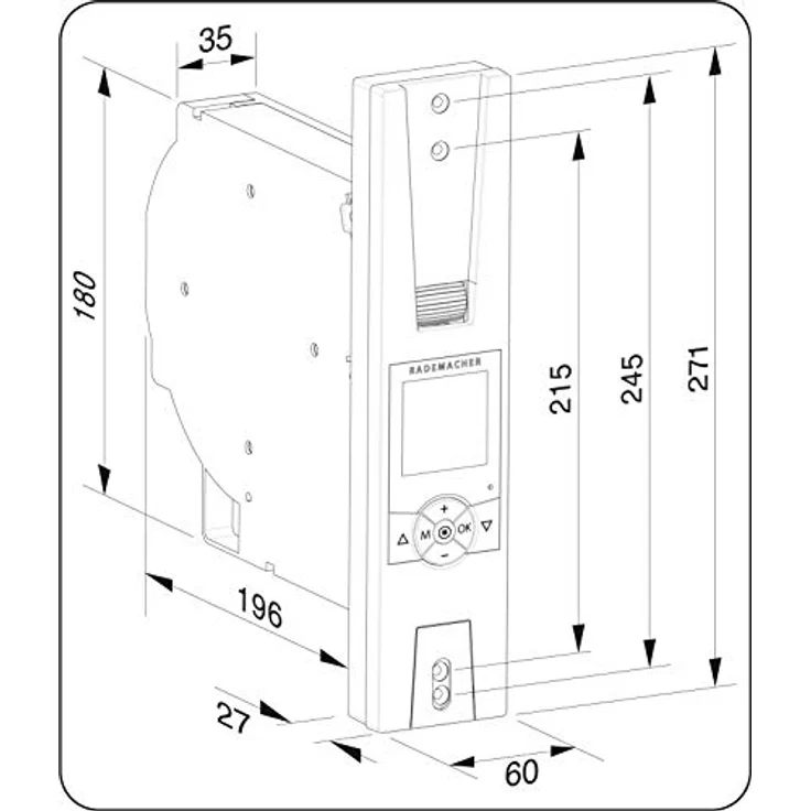 RolloTron Comfort Plus (60 kg Zugkraft) 1705-UW- Elektrischer Komfort Gurtwickler für Rollläden – Bild 3
