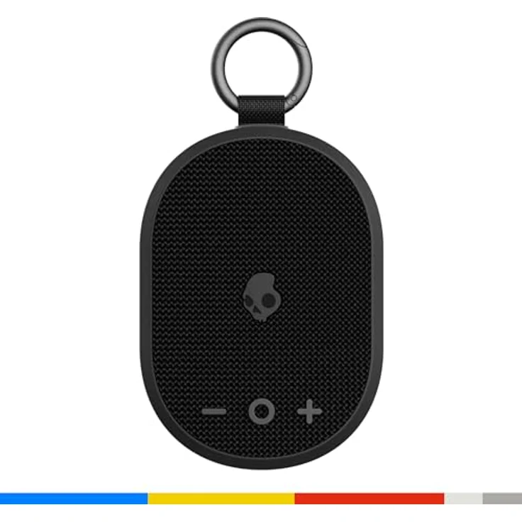 Skullcandy Kilo Compact Wireless Speaker, Bluetooth Lautsprecher mit 24h Akku, wasserdicht IPX7, schwarz – Bild 3