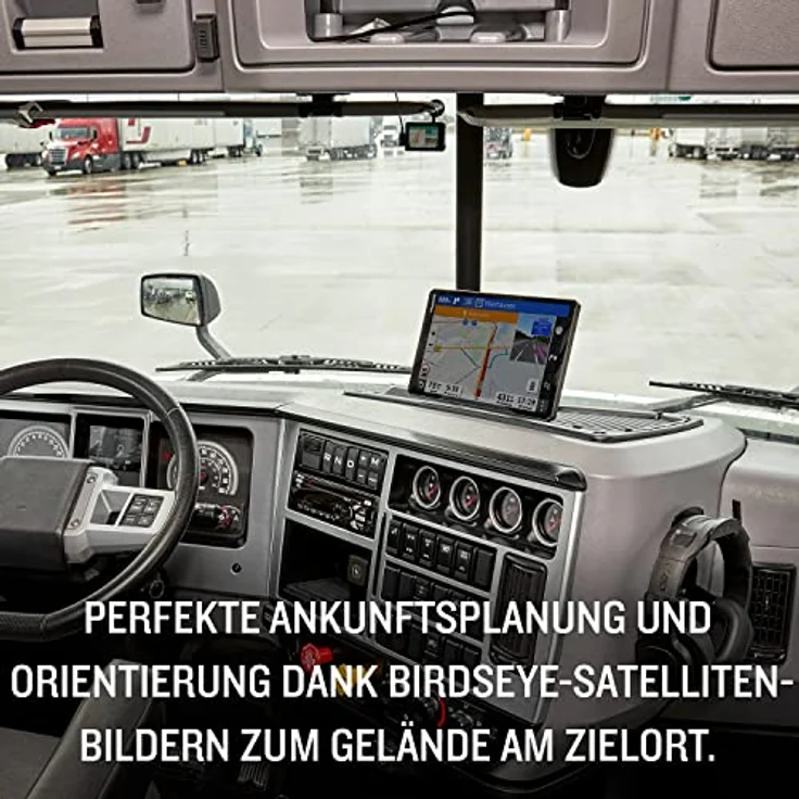 Garmin dēzl LGV 1010 MT-D EU, LKW-Navigationsgerät mit 8" Farbdisplay, vorinstallierten EU Karten, fahrzeugspezifischem Routing und Echtzeitdiensten – Bild 5
