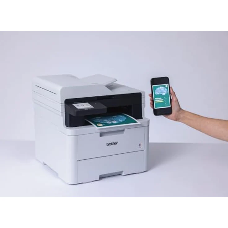 Brother MFC-L3740CDWE EcoPro- Kompaktes 4-in-1 Farb-LED Multifunktionsgerät mit WLAN/LAN, ADF und Duplexdruck – Bild 2