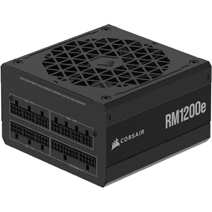 Corsair RMe Series RM1200e 80 PLUS Gold Netzteil, modular, ATX 3.1, PCIe 5.1 - 1.200 Watt, schwarz